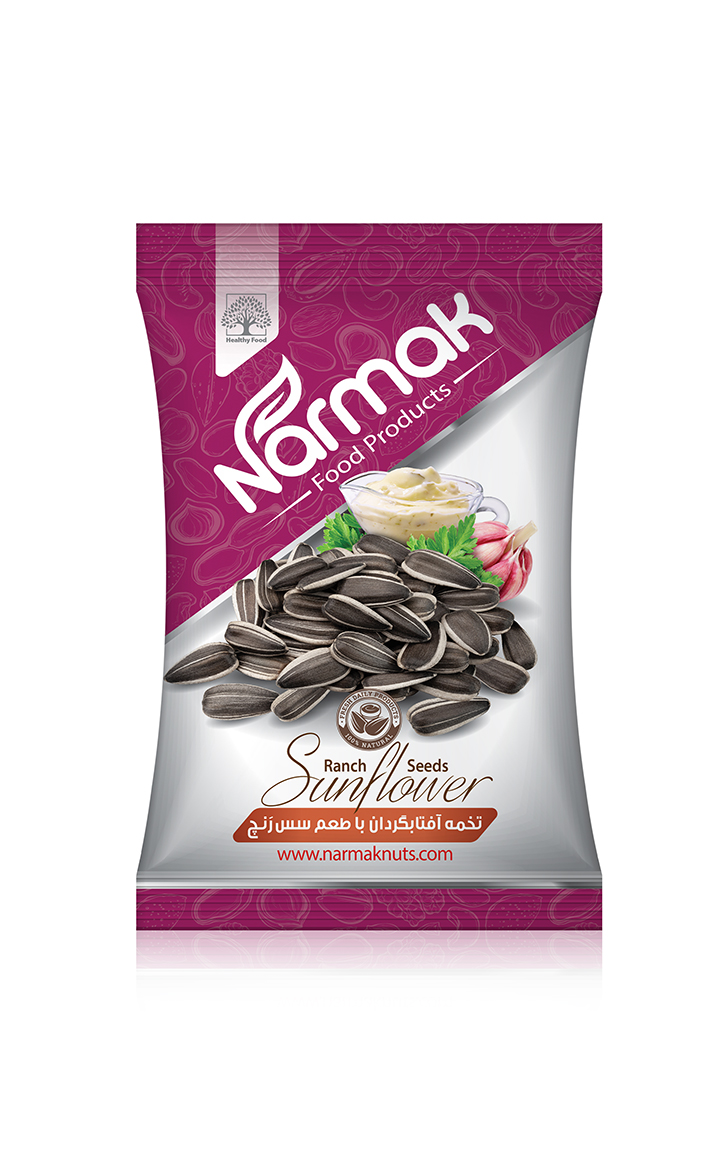 تخمه آفتابگردان سس رنچ نارمک 100 گرمی