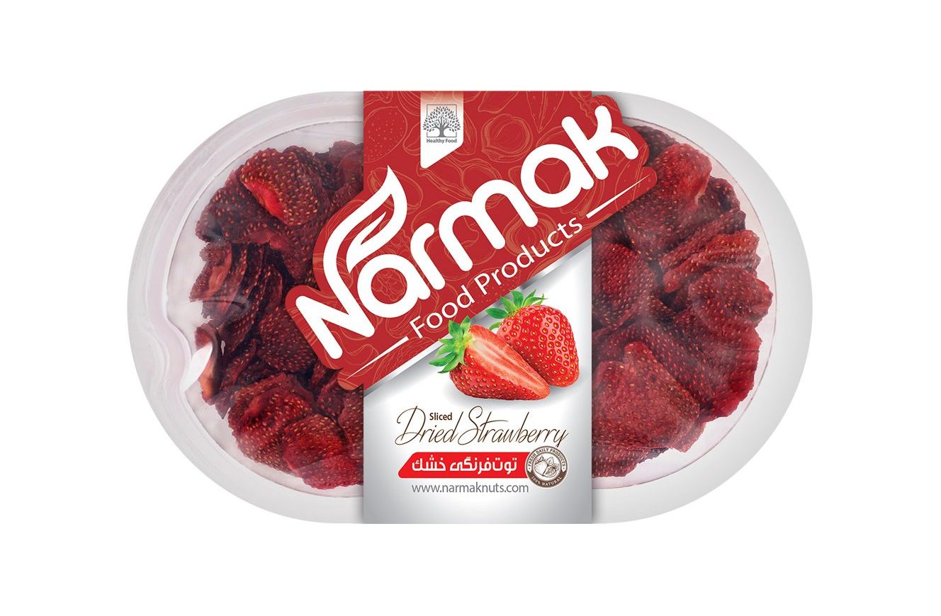 توت فرنگی خشک نارمک 150 گرمی