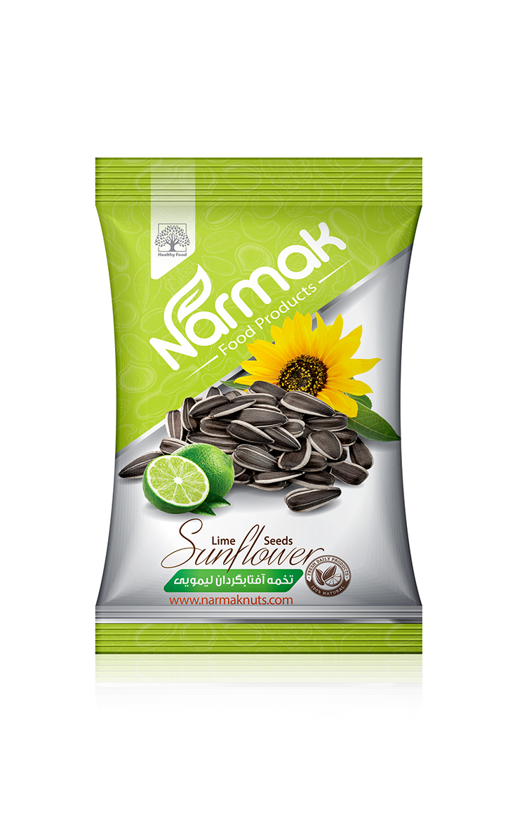 تخمه آفتابگردان لیمویی نارمک 100 گرمی