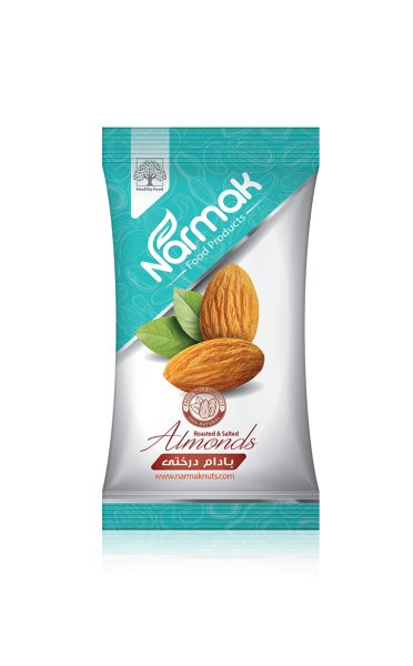بادام درختی نمکی نارمک 200 گرمی